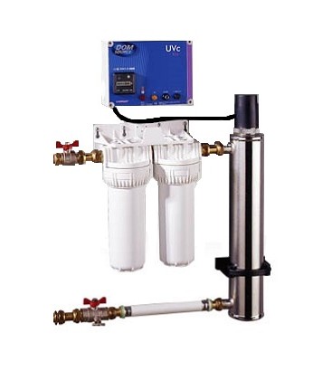 Kit de filtration et désinfection UV pour l'eau de pluie COMAP